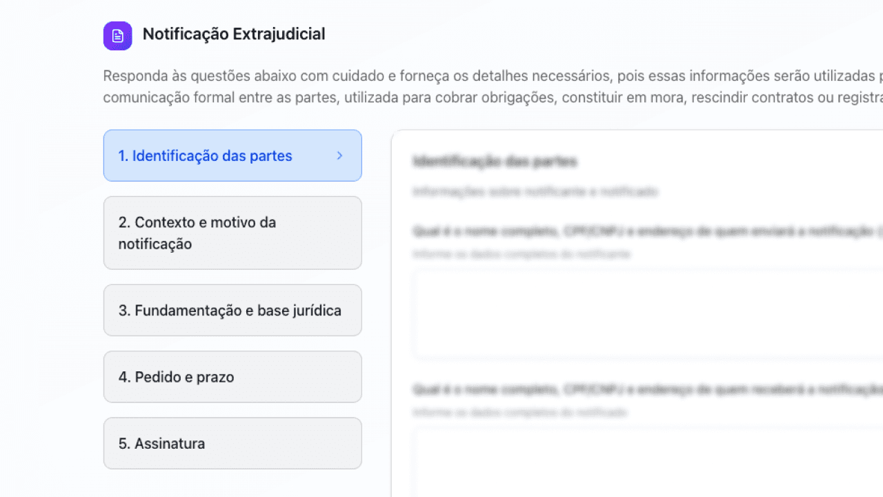 Formulários que guiam, não chats que adivinham
